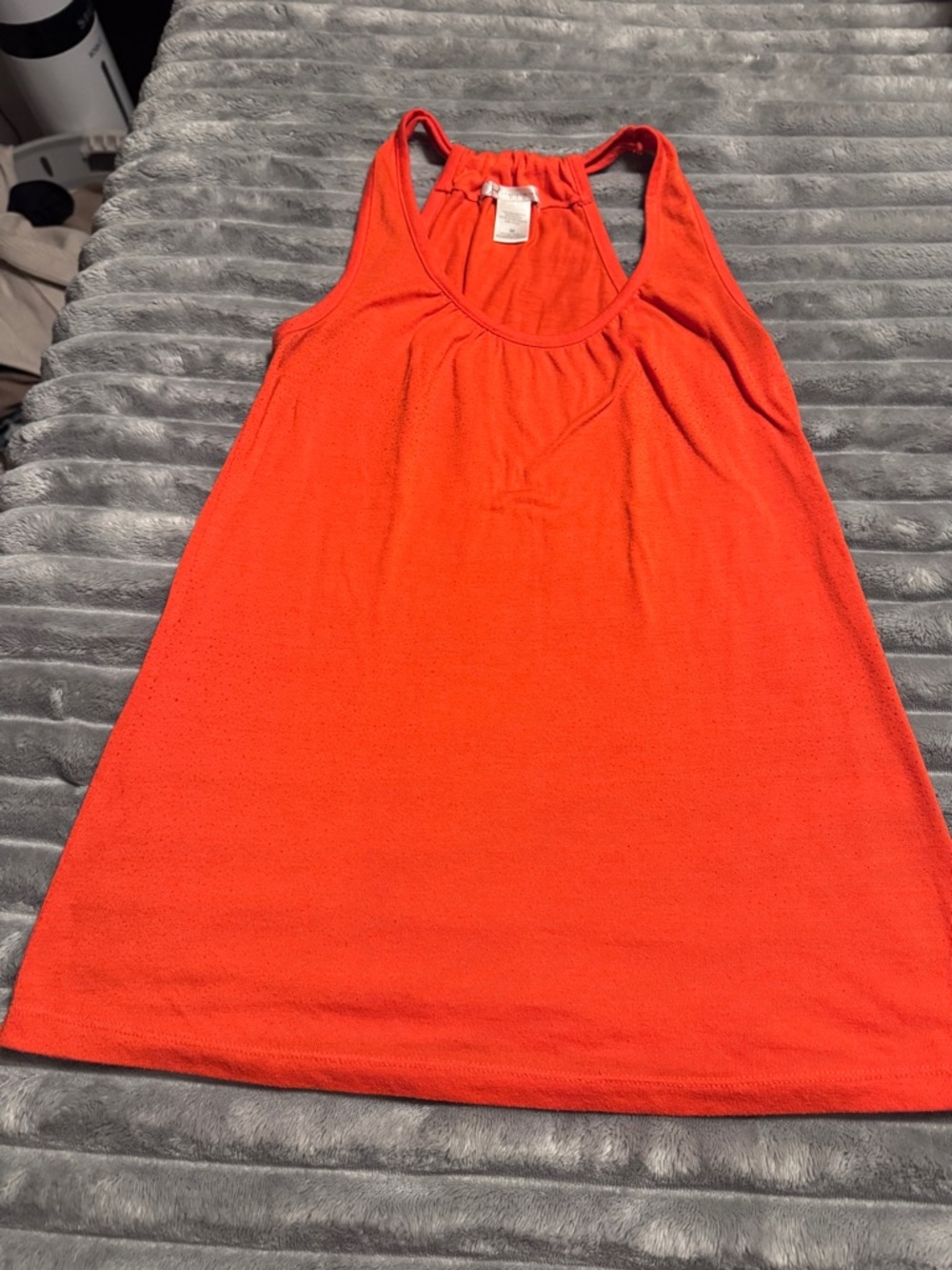 Charlotte Russe Orange Knit Tank